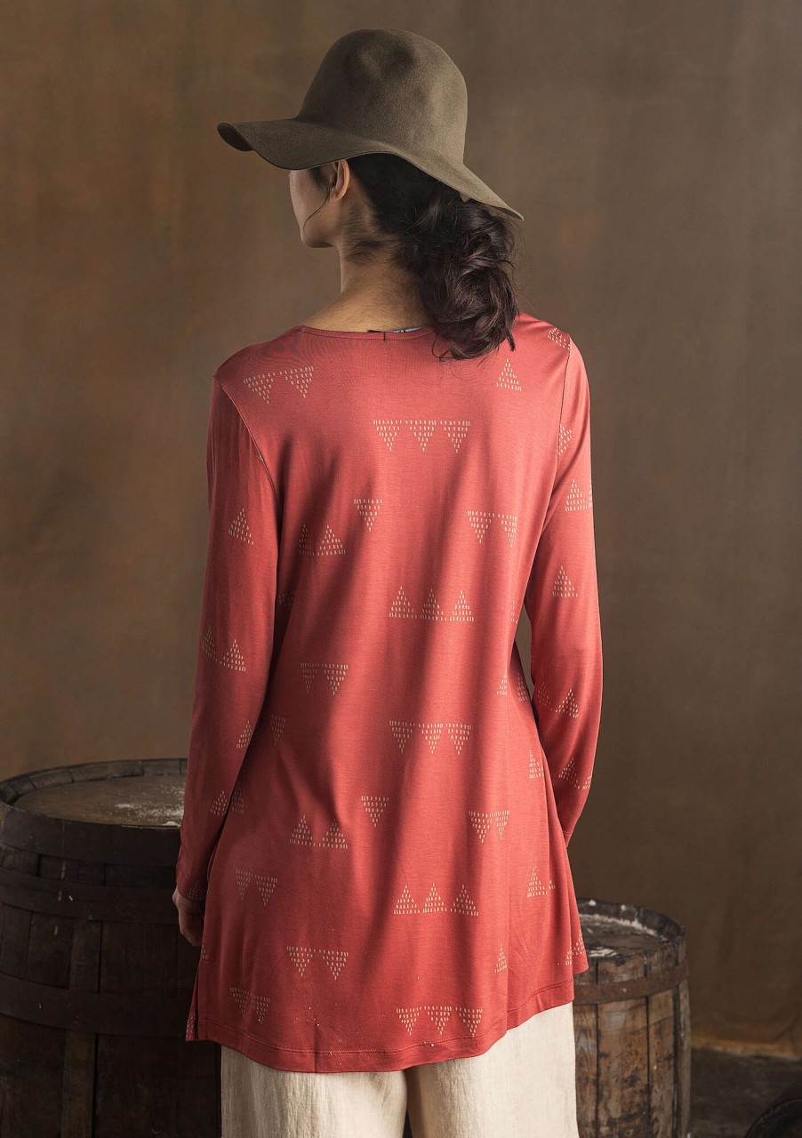 Women Gudrun Sjödén Tunics | Pedernal Jersey Tunic In Modal