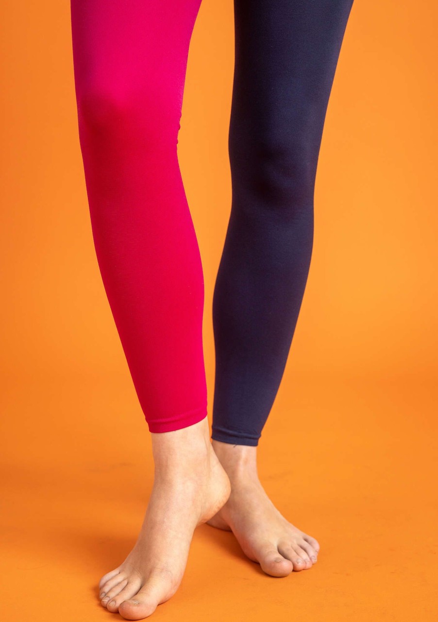 Women Gudrun Sjödén Leggings | Solid-Colored Leggings In Recycled Nylon