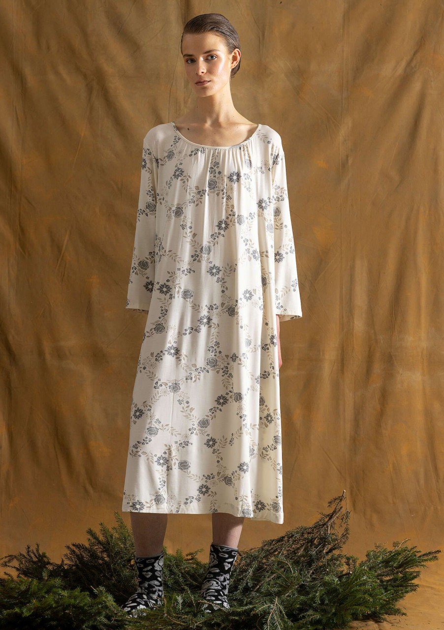 Women Gudrun Sjödén Dresses | Frostnatt Micromodal Nightgown