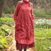 Women Gudrun Sjödén Dresses | Autumn Woven Dress In Linen