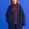 Women Gudrun Sjödén Coats & Jackets | Jacket In Felted Wool Boucle