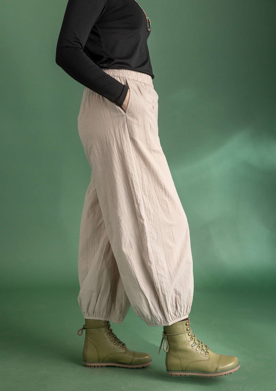 Women Gudrun Sjödén Pants | Woven Puff Pants In Organic Cotton