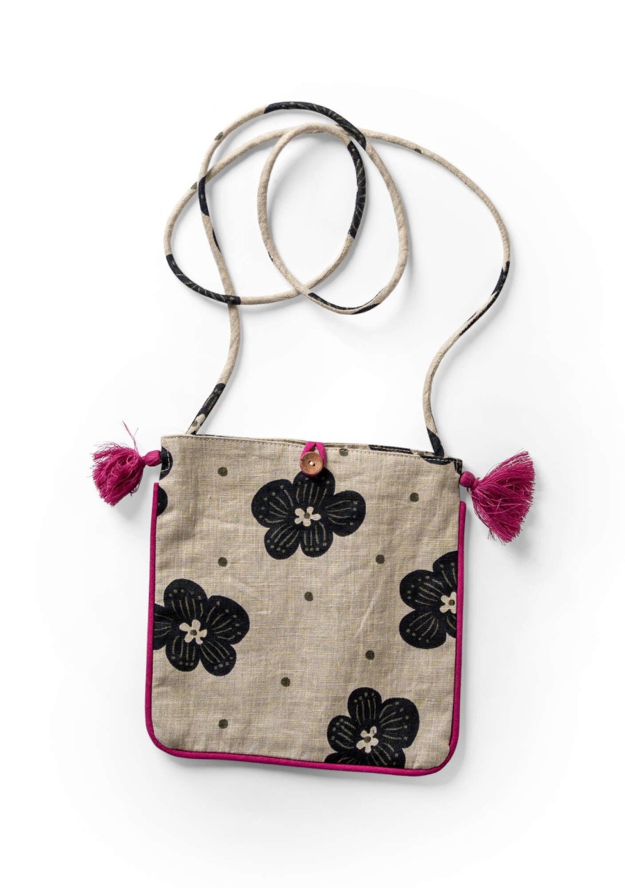 Women Gudrun Sjödén | Web Purse In Cotton/Linen