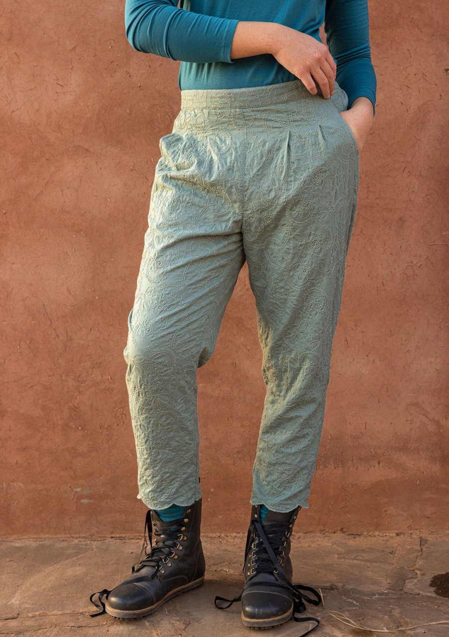 Women Gudrun Sjödén Pants | Kinari Woven Pants In Organic Cotton