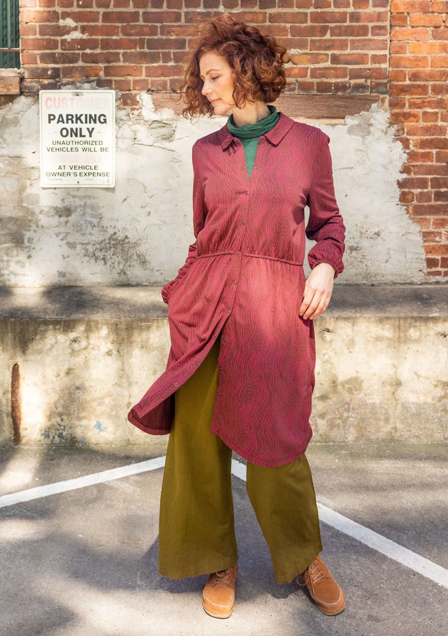 Women Gudrun Sjödén Dresses | River Jersey Dress In Organic Cotton/Modal