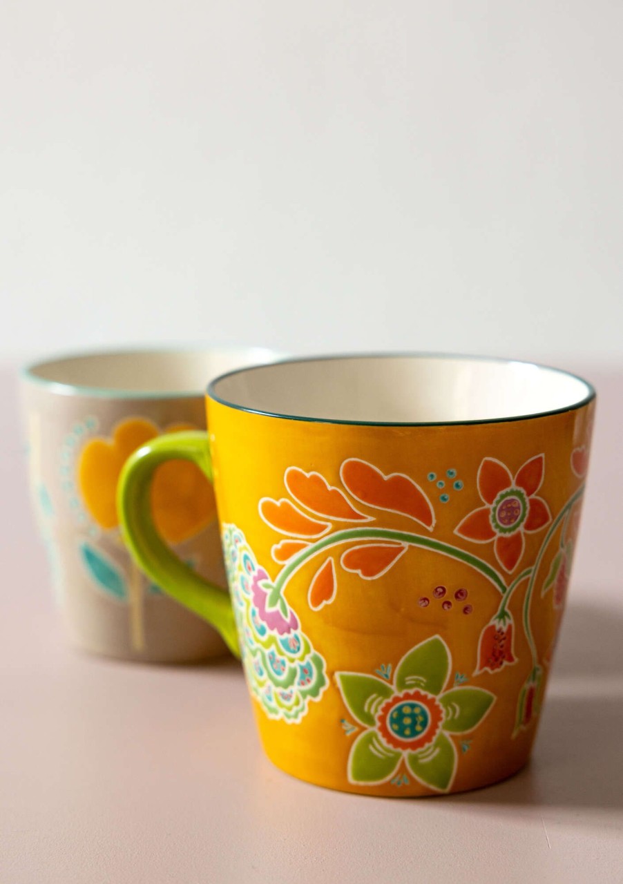 Homeware Gudrun Sjödén | Tree Of Life Ceramic Teacup