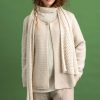 Women Gudrun Sjödén | Knit Scarf In Organic Cotton