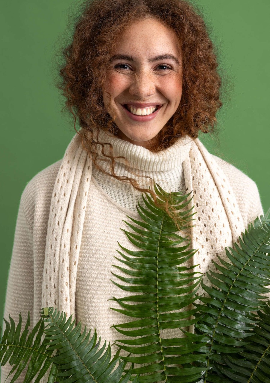 Women Gudrun Sjödén | Knit Scarf In Organic Cotton