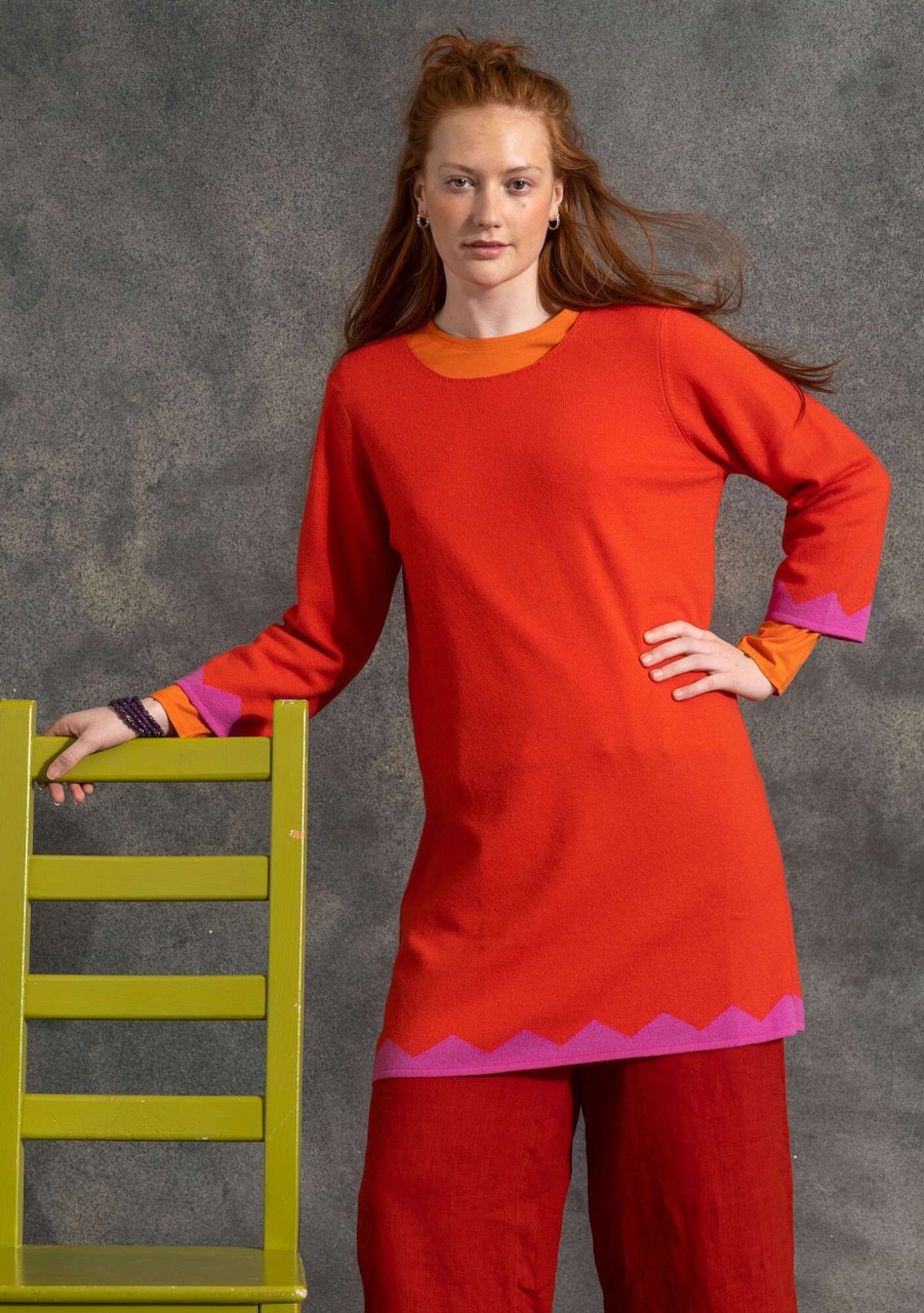 Women Gudrun Sjödén Tunics | Tunic In Wool/Cashmere