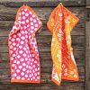 Homeware Gudrun Sjödén | Guest Towel 2-Pack "Leafy" In Organic Cotton