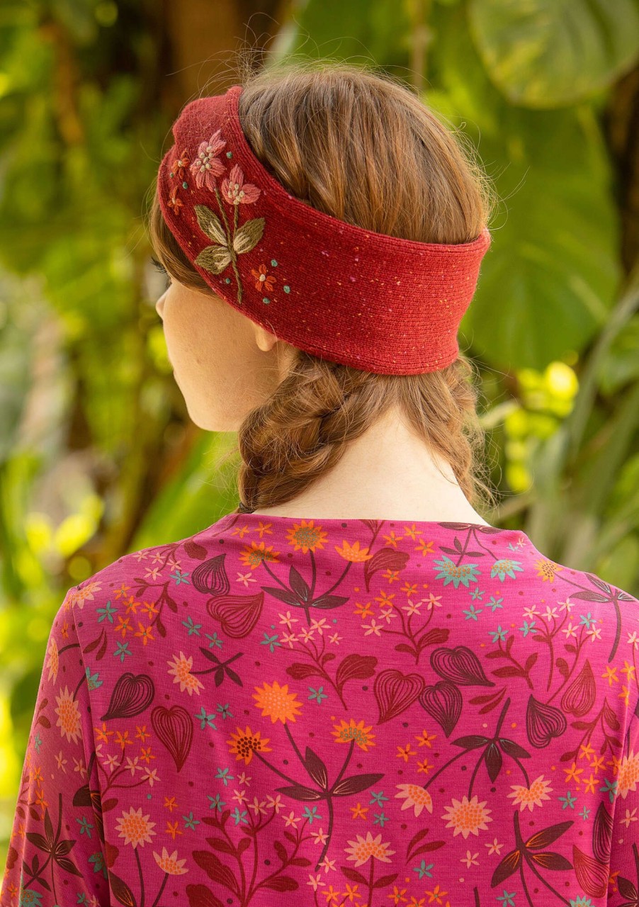 Women Gudrun Sjödén | Bloom Headband In Wool/Organic Cotton