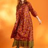 Women Gudrun Sjödén Dresses | Blossom Woven Dress In Organic Cotton