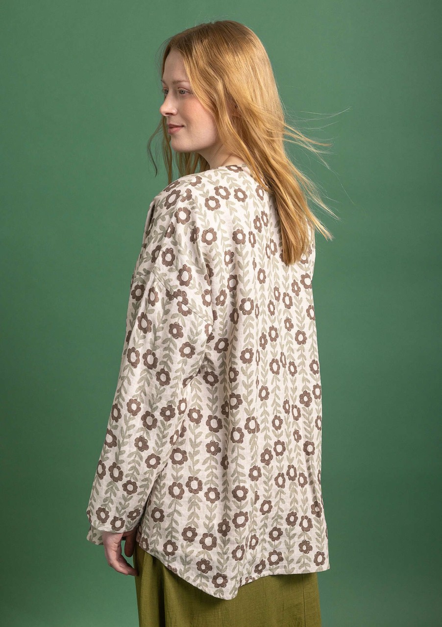 Women Gudrun Sjödén Blouses | Jasmine Woven Blouse In Linen