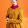 Women Gudrun Sjödén Tunics | Knit Tunic In Wool/Organic Cotton