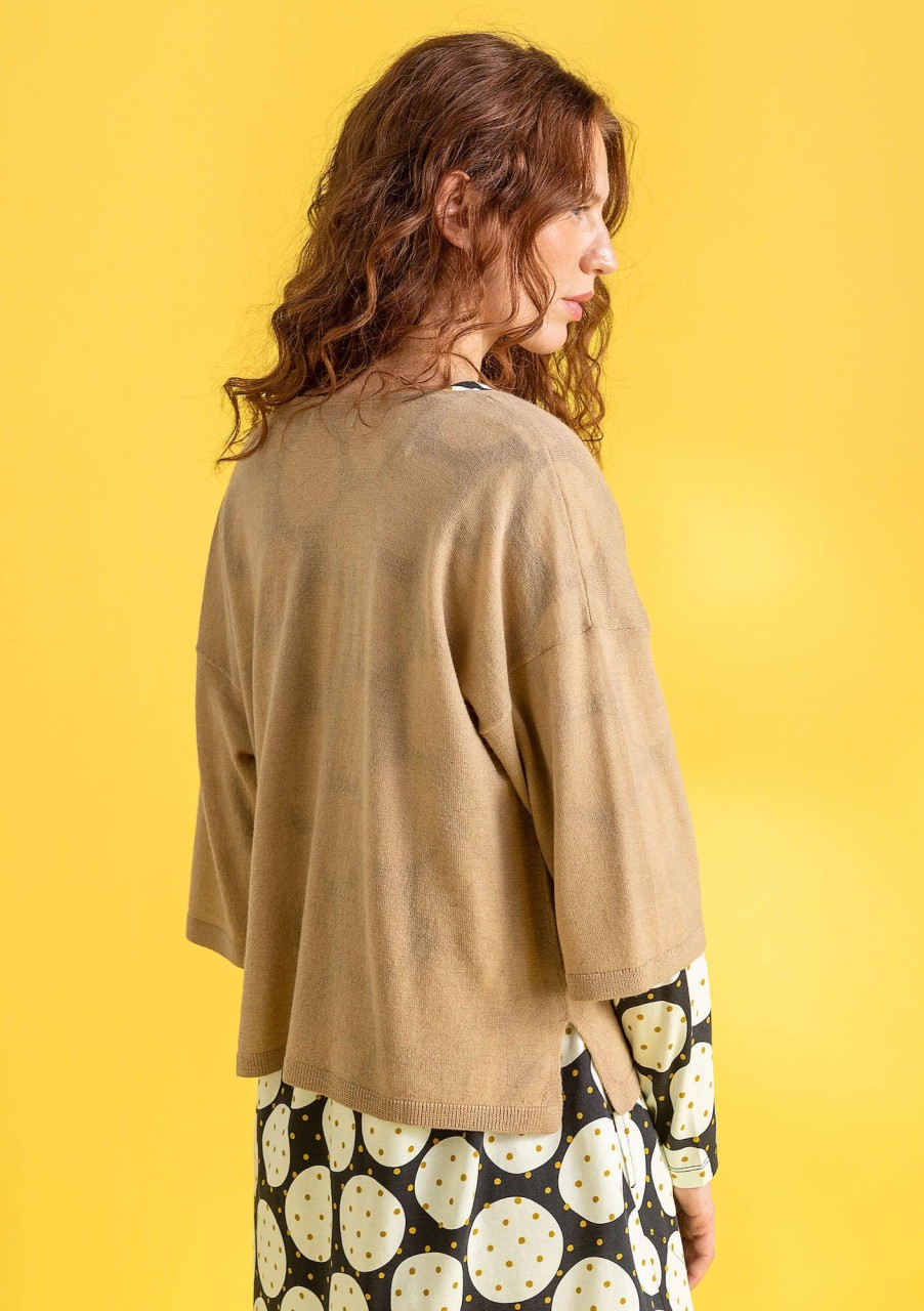 Women Gudrun Sjödén Cardigans | Cardigan In Organic Wool