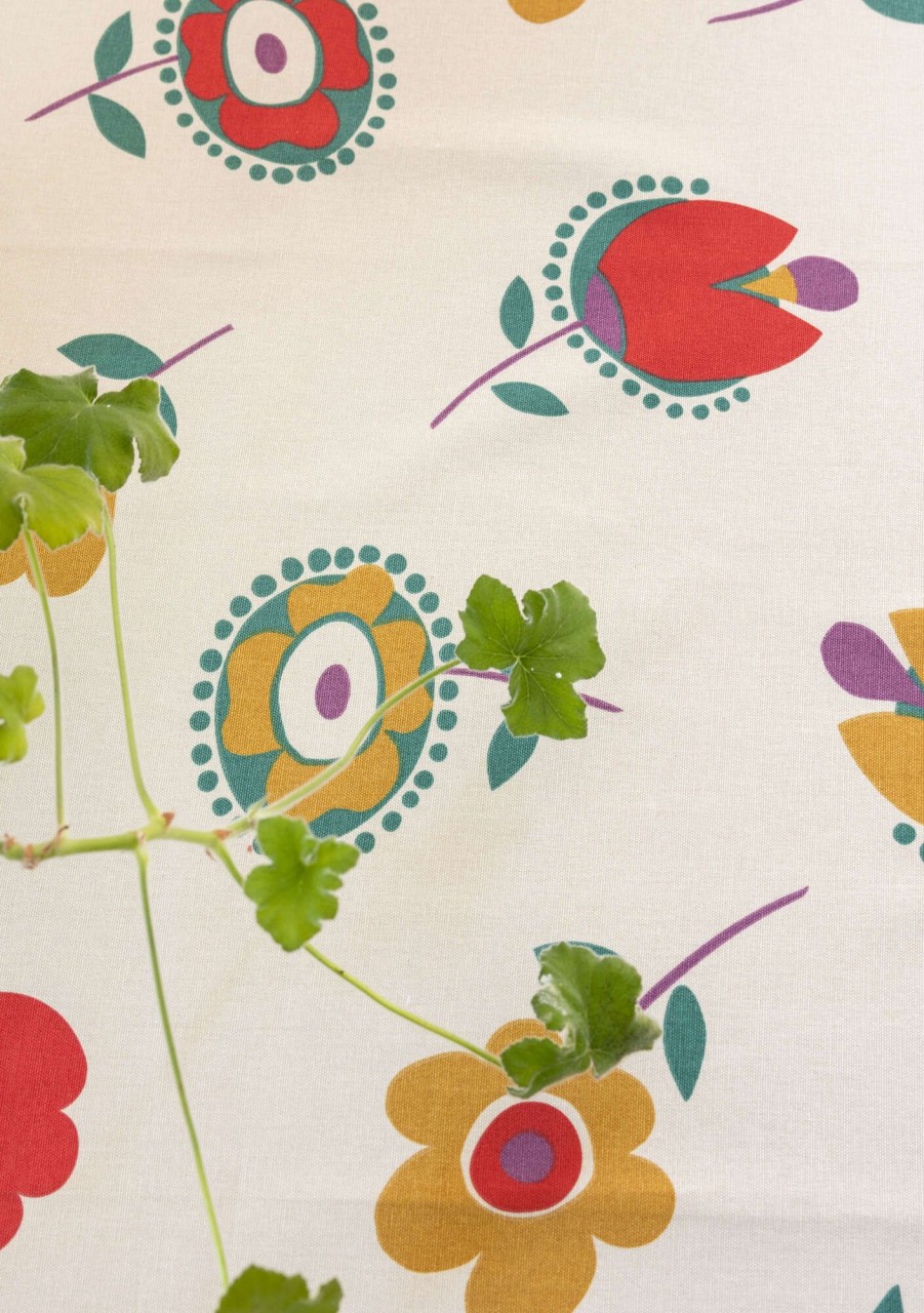 Homeware Gudrun Sjödén | Tulipanaros Tablecloth In Organic Cotton