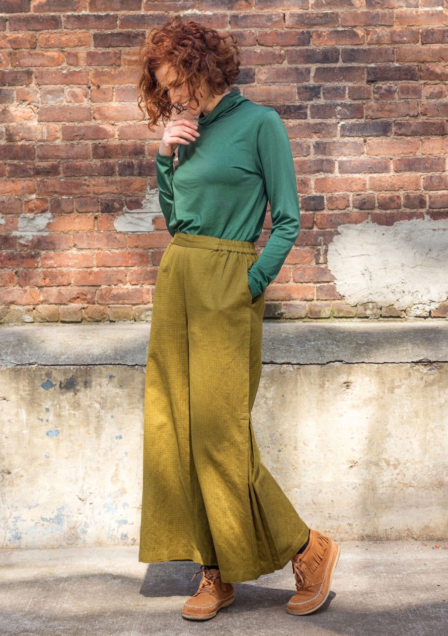 Women Gudrun Sjödén Pants | River Woven Pants In Organic Cotton/Linen