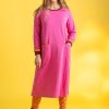 Women Gudrun Sjödén Dresses | Stella Jersey Dress In Organic Cotton/Spandex