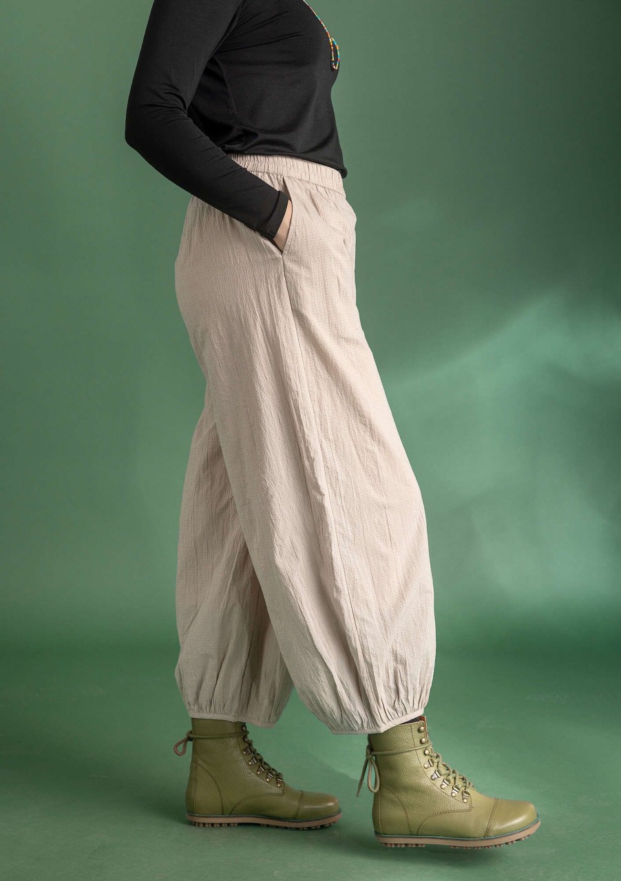 Women Gudrun Sjödén Pants | Woven Puff Pants In Organic Cotton