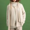 Women Gudrun Sjödén | Knit Scarf In Organic Cotton