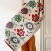 Homeware Gudrun Sjödén | Tulipanaros Printed Hallway Runner In Organic Cotton