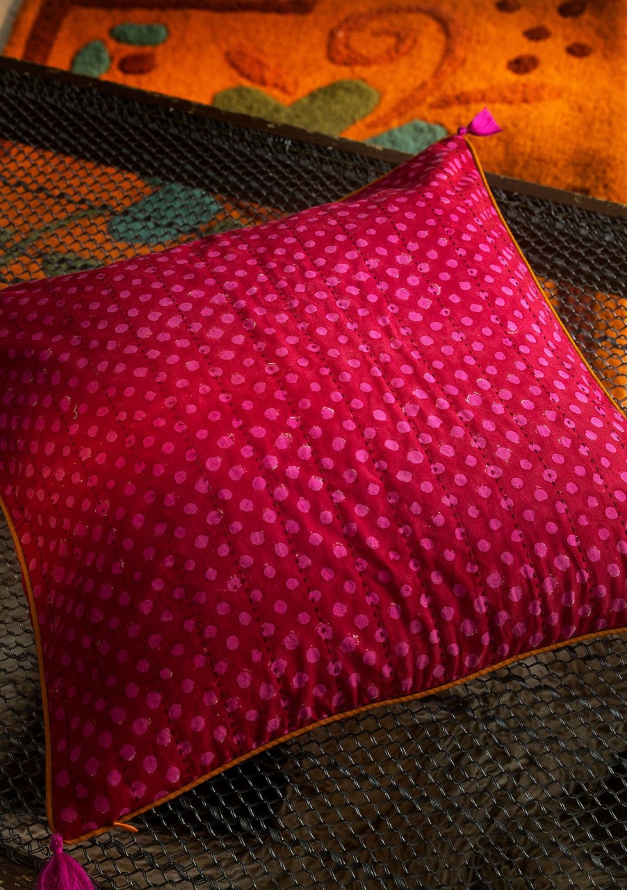 Homeware Gudrun Sjödén | Rachna Cushion Cover In Organic Cotton