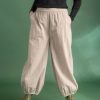 Women Gudrun Sjödén Pants | Woven Puff Pants In Organic Cotton