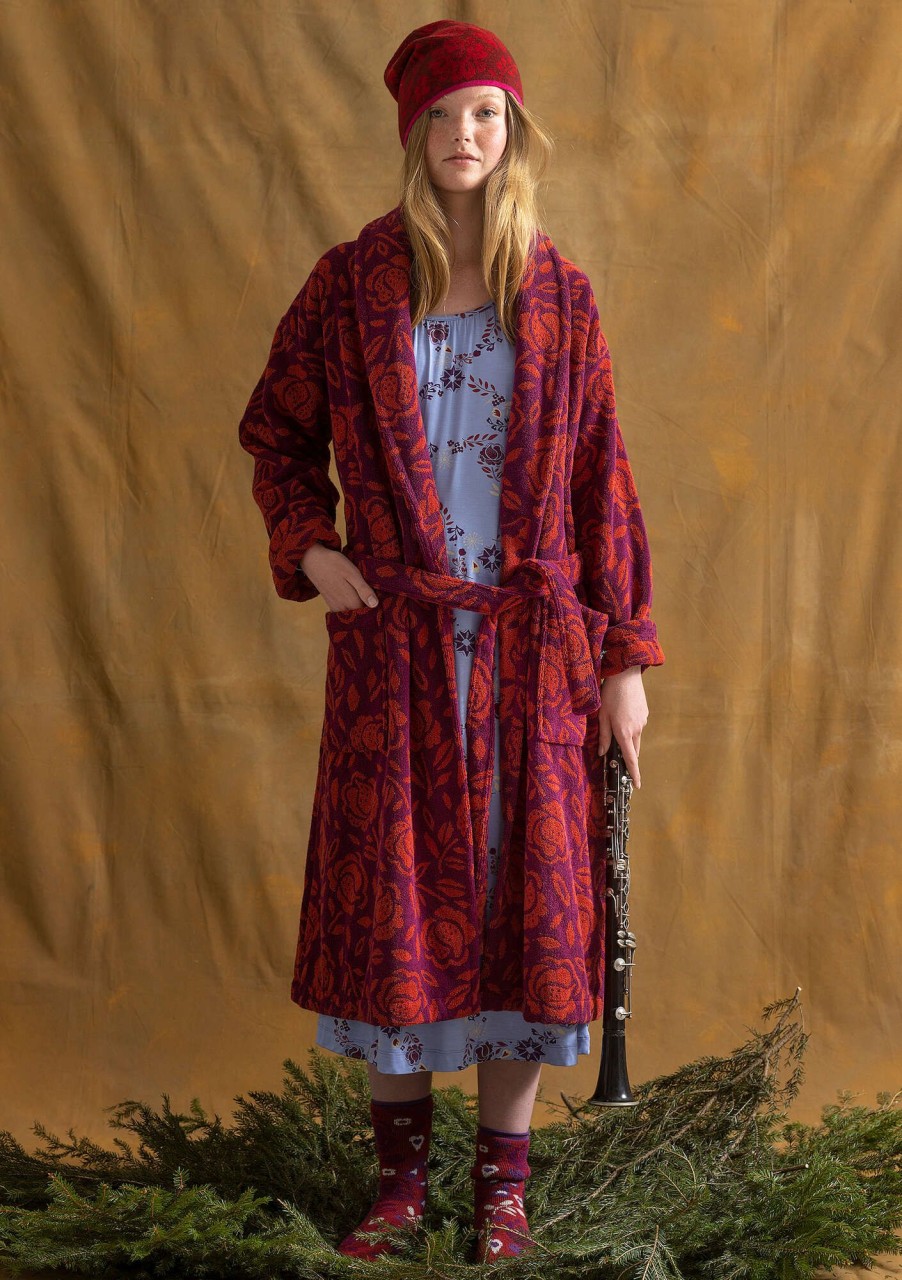 Women Gudrun Sjödén Loungewear & Sleepwear | Vinterros Organic Cotton Terry Robe