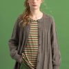 Women Gudrun Sjödén Cardigans | Long Cardigan In Lambswool Blend