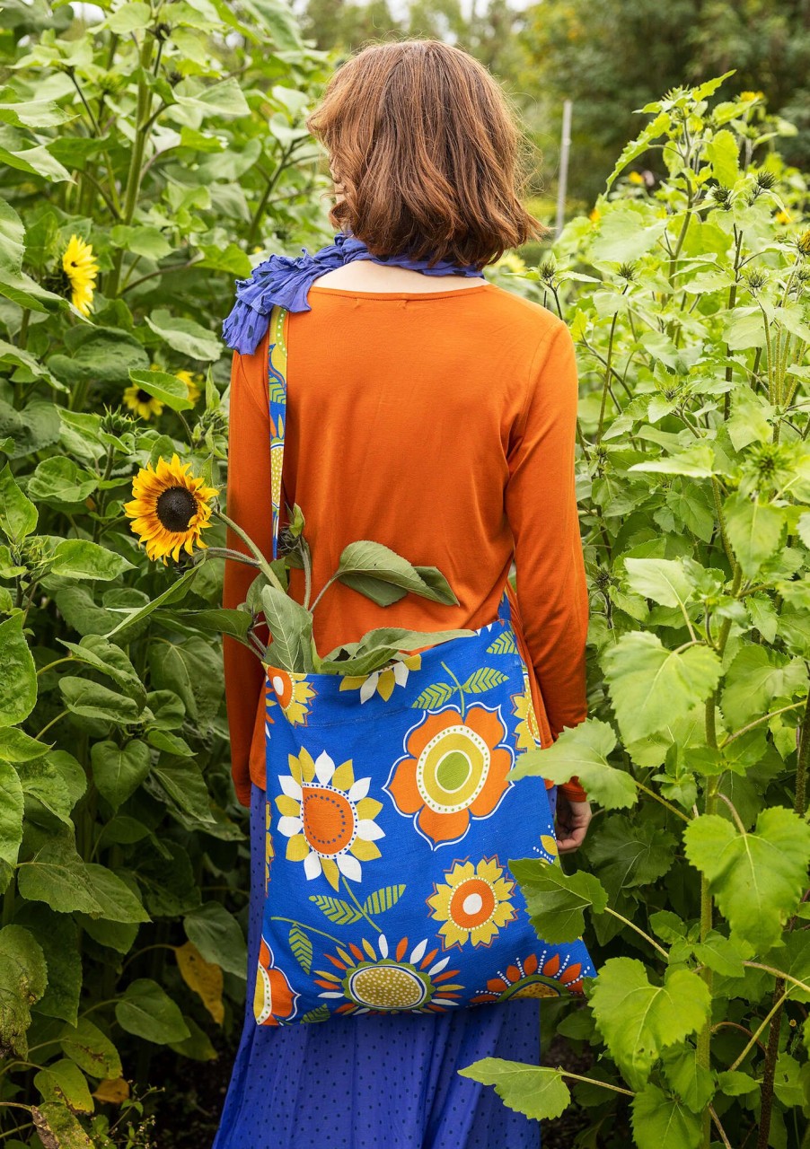 Women Gudrun Sjödén | Sunflower Bag In Organic Cotton/Linen