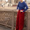 Women Gudrun Sjödén Pants | Emily Velour Pants In Organic Cotton/Recycled Polyester