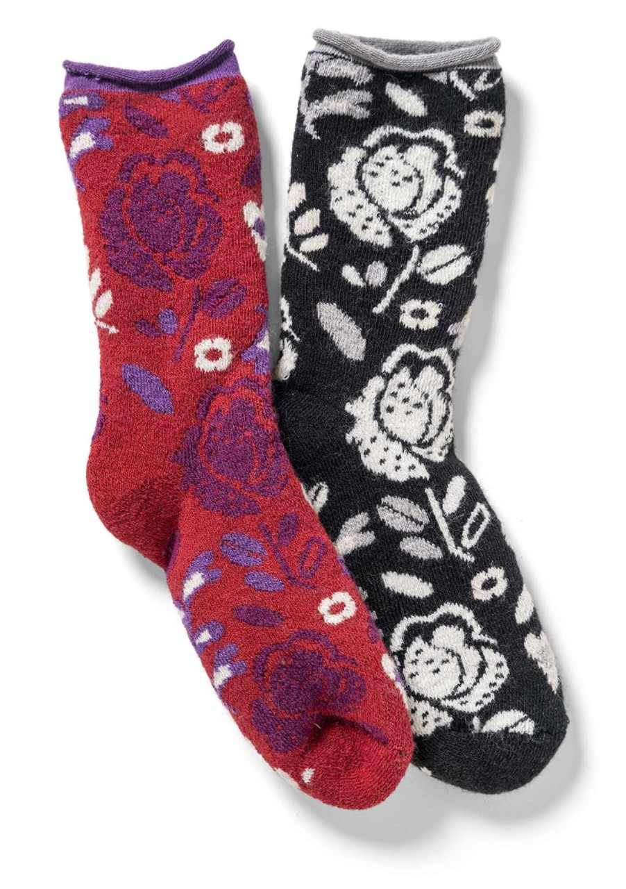 Women Gudrun Sjödén | Vinterros Wool Terry Socks