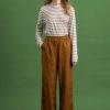 Women Gudrun Sjödén Pants | Wildflower Woven Pants In Rayon/Cotton/Linen