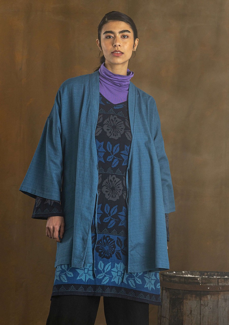 Women Gudrun Sjödén Tops & Shirts | Georgia Kimono In Organic Cotton