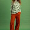 Women Gudrun Sjödén Pants | Field Woven Pants In Organic Cotton