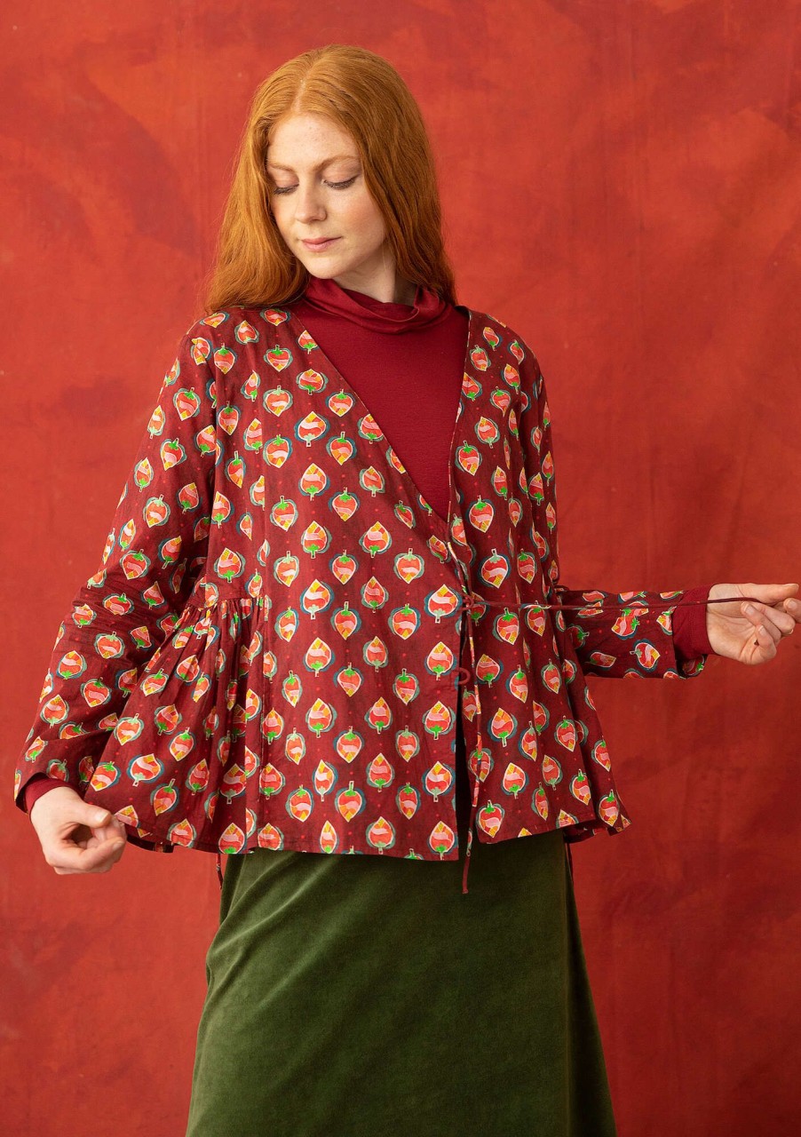 Women Gudrun Sjödén Blouses | Himalaya Blouse In Organic Cotton