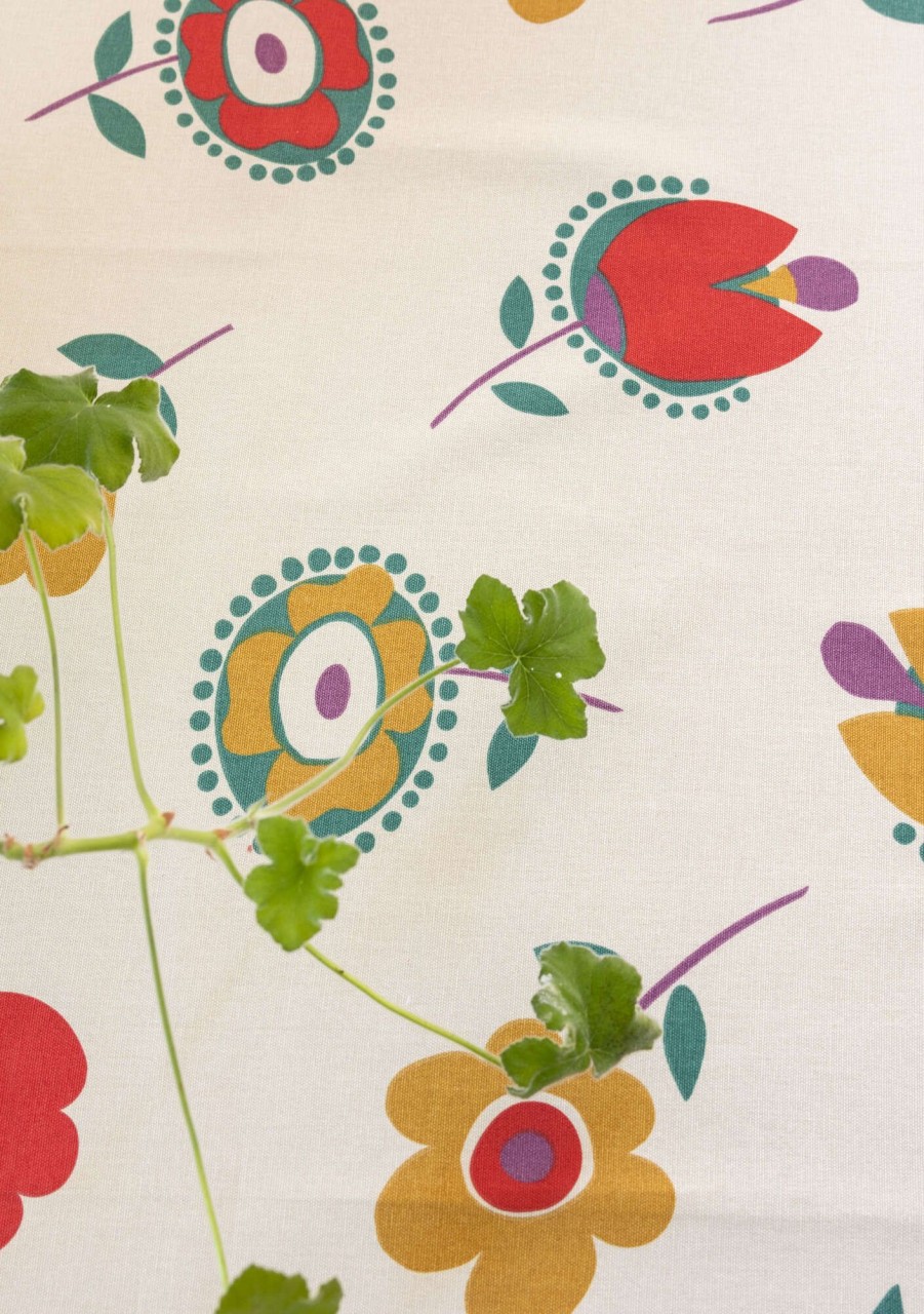 Homeware Gudrun Sjödén | Tulipanaros Tablecloth In Organic Cotton