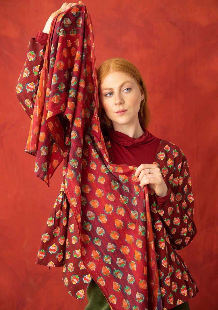 Women Gudrun Sjödén | Nepal Shawl In Organic Cotton